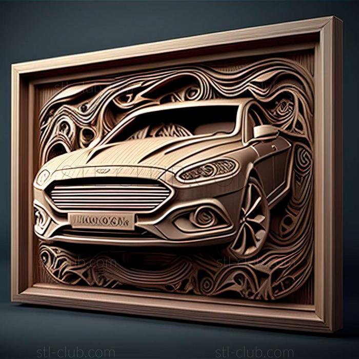 3D model Ford Mondeo (STL)